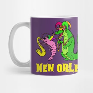 Mardi Gras New Orleans Mug